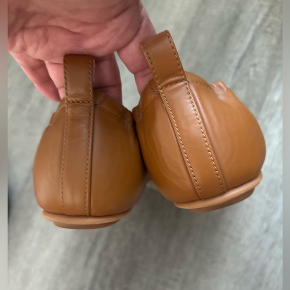 FitFlop Allegro Ballerina Flats Tan Leather Women’s 6 - Picture 3 of 12